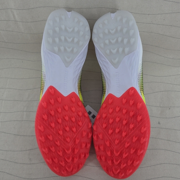 Adidas Mens F50 Pro TF Soccer Turf Cleats White/Multicolor IE1220 Size 6.5 NEW main image 11